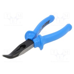 1 pcs x UNIOR - 608720 - Pliers, curved,half-rounded nose, 170mm, 512/4G