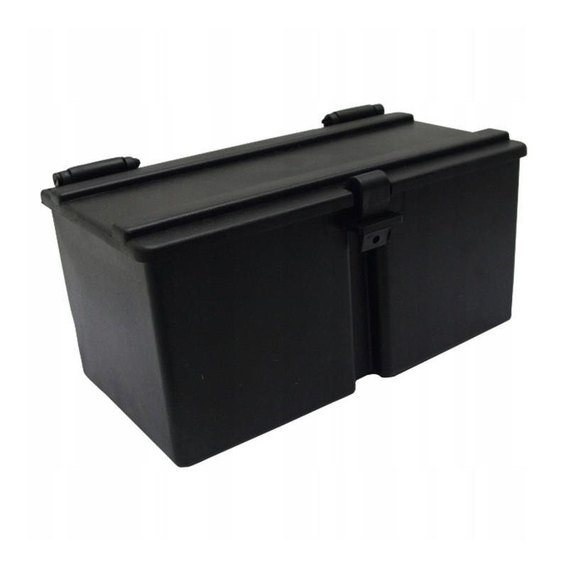 Low tractor loader tool box