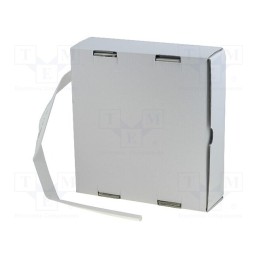 1 rol x CYG/KTG - CB-HFT(2X) 3.2 BOX WH - Heat shrink sleeve, glueless, 2: 1, 3.2mm, white, polyolefine