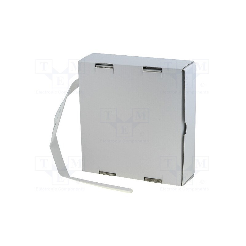 1 rol x CYG/KTG - CB-HFT(2X) 3.2 BOX WH - Heat shrink sleeve, glueless, 2: 1, 3.2mm, white, polyolefine