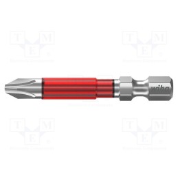 1 set x WIHA - 42097 - Screwdriver bit, Phillips, PH1, Overall len: 49mm, 5pcs, TY