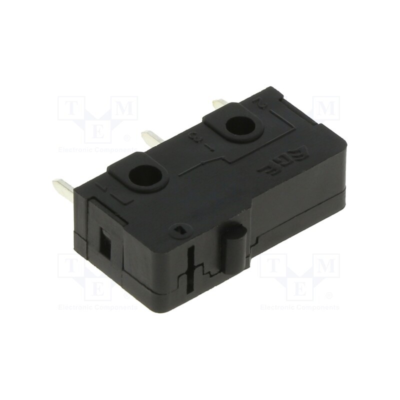 1 pcs x ECE - ESS0520310 - Microswitch SNAP ACTION, 3A/250VAC, without lever, SPDT, ON-(ON)