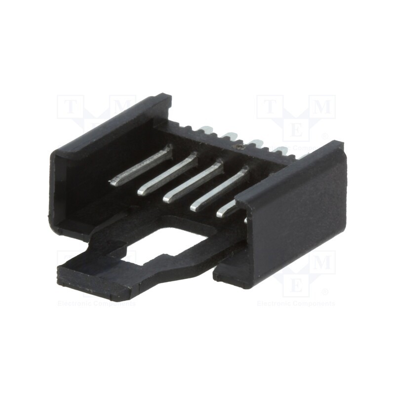 2 pcs x LUMBERG - 2,5 MSF 06 - Socket, wire-board, male, Minimodul, 2.5mm, PIN: 6, THT, on PCBs, 5A