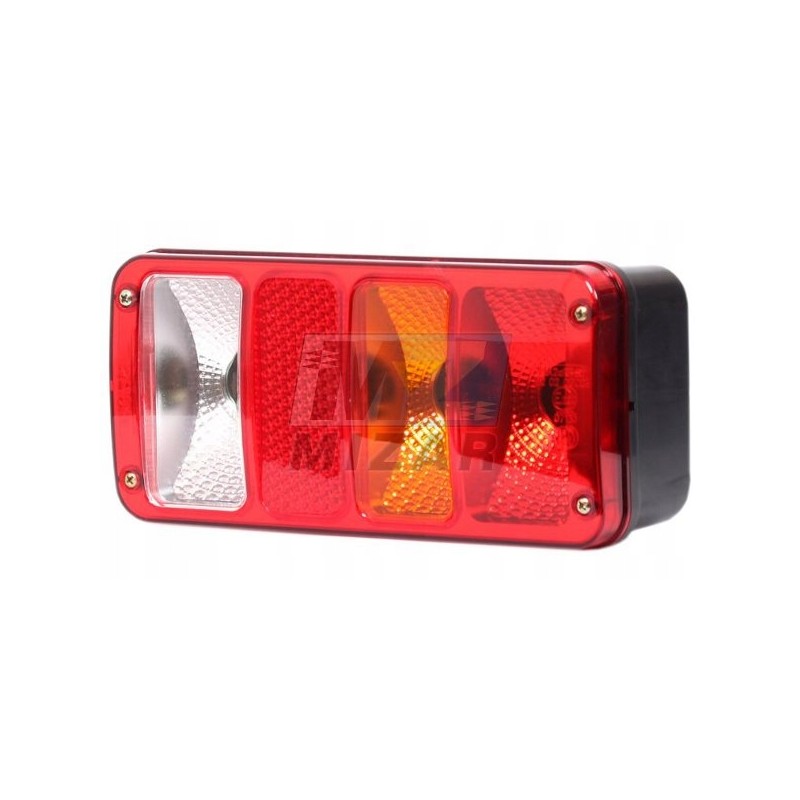 W29p rear lamp with license plate lighting