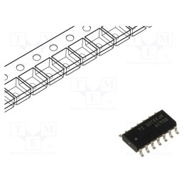 1 pcs x TEXAS INSTRUMENTS - SN74ACT08DR - IC: digital, AND, Ch: 4, IN: 2, SMD, SO14, 4.5÷5.5VDC, ACT