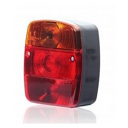 Rear lamp group, 3 segments, 12v, combined rear lamp
