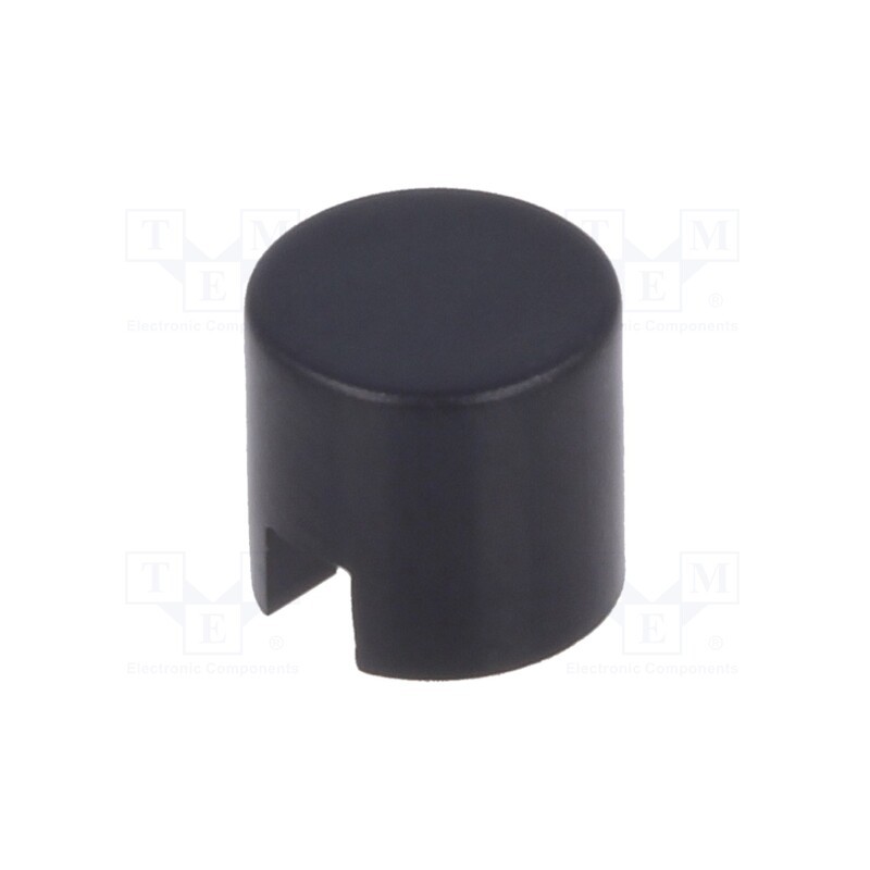 1 pcs x OMRON OCB - B32-2010 - Button, push-in, 5.5mm, -25÷70°C, round, black, Ø6mm
