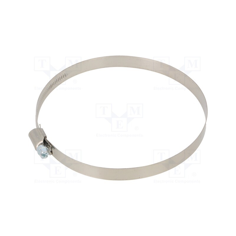 1 pcs x PNEUMAT-1580/110-130/W2 - Cable tie, Ø: 110÷130mm, W: 12mm, Material: chrome steel AISI 430