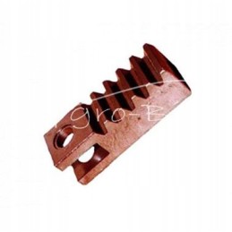 Toothed rack of the mtz column