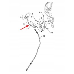 P5s21201033 mechanical transmission lever