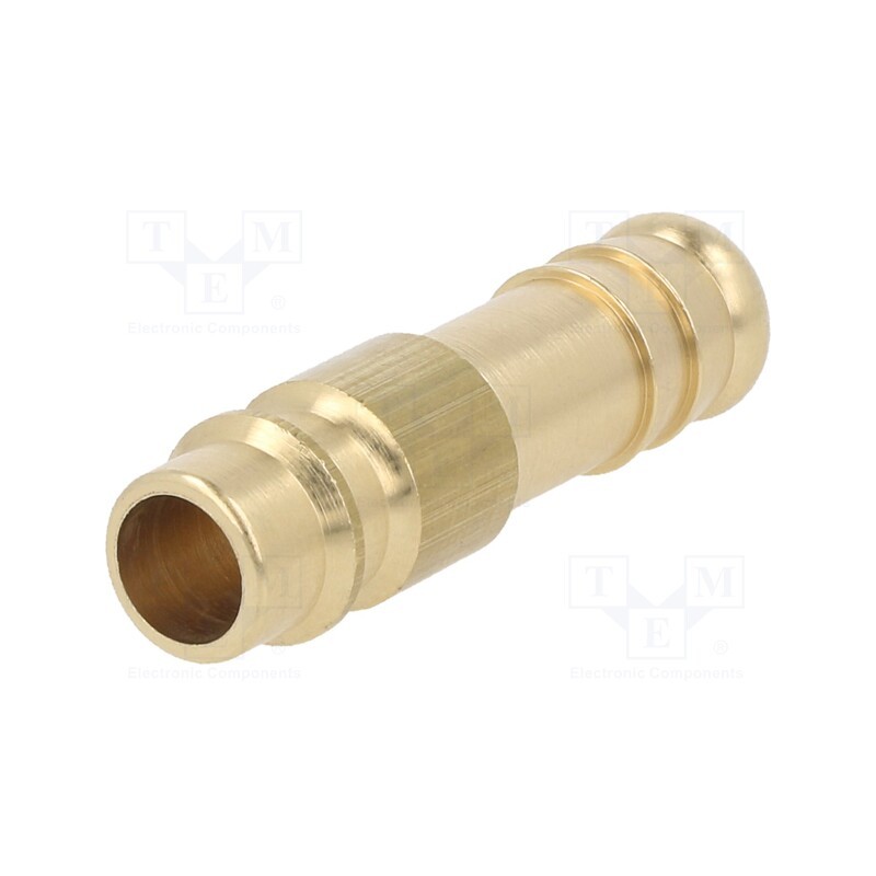 5 pcs x PNEUMAT-K26 WO10 - Connector, connector pipe, 0÷35bar, brass, NW 7,2,hose 10mm