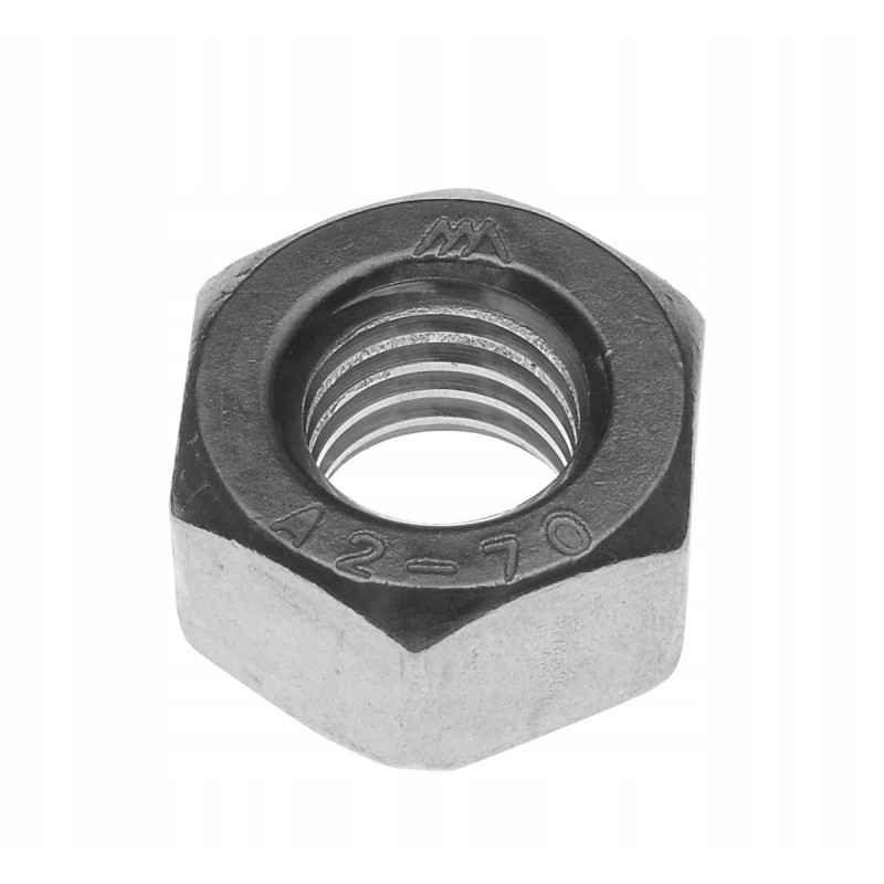 Stainless steel nut m10x1 5