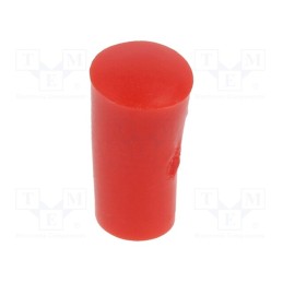 1 pcs x KNITTER-SWITCH - C 3109 - Cap, push-in, Mat: PVC, Body: red, Illumin: none, ATE