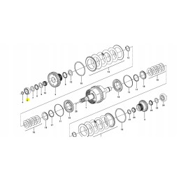 Volvo loader cva bearing