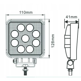 LED work lamps 2500lm 112523
