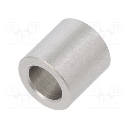 5 pcs x DREMEC - 3410/6,2X10 - Spacer sleeve, 10mm, cylindrical, stainless steel, Out.diam: 10mm