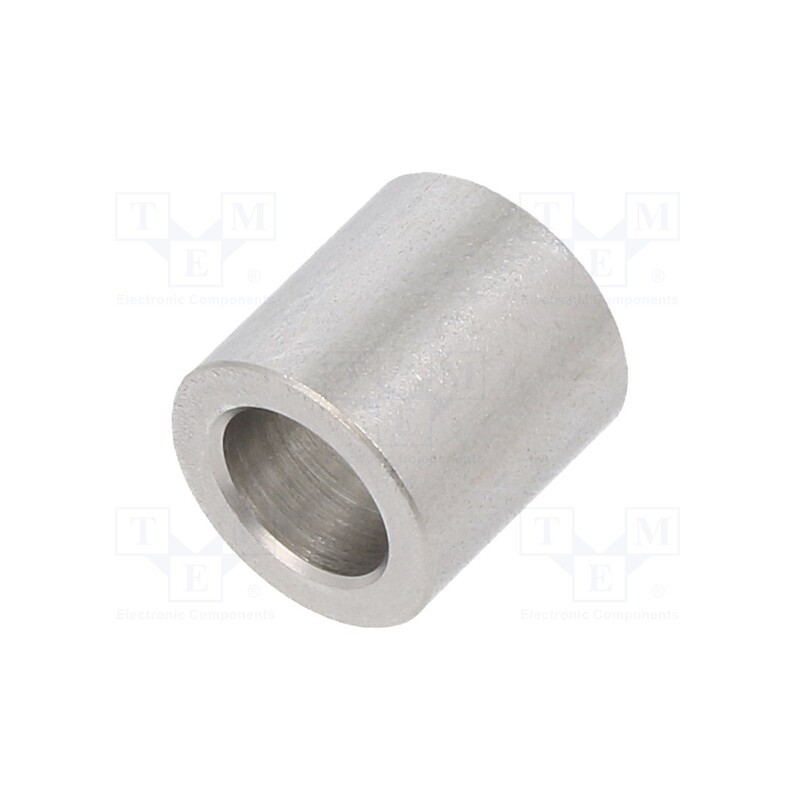 5 pcs x DREMEC - 3410/6,2X10 - Spacer sleeve, 10mm, cylindrical, stainless steel, Out.diam: 10mm