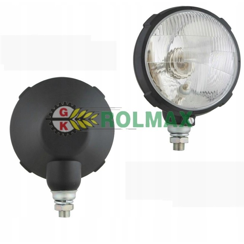 R2 type headlamp in a plastic housing