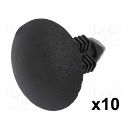 1 pcg x ROMIX - 10183 - Trim clip, 10pcs, Citroën,Fiat,Peugeot, OEM: 833138, L: 22.7mm