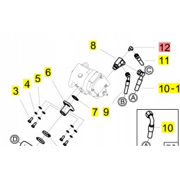 Yanmar angle elbow sv15 sv22 vio20 3 vio57u