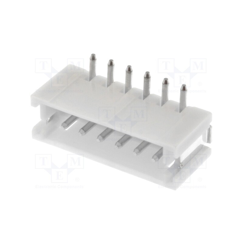 2 pcs x JST - B6B-ZR-SM4-TF (LF)(SN) - Socket, wire-board, male, ZH, 1.5mm, PIN: 6, SMT, 50V, 1A, -25÷85°C