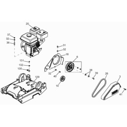 Wacker wp wpp complete clutch 0400350