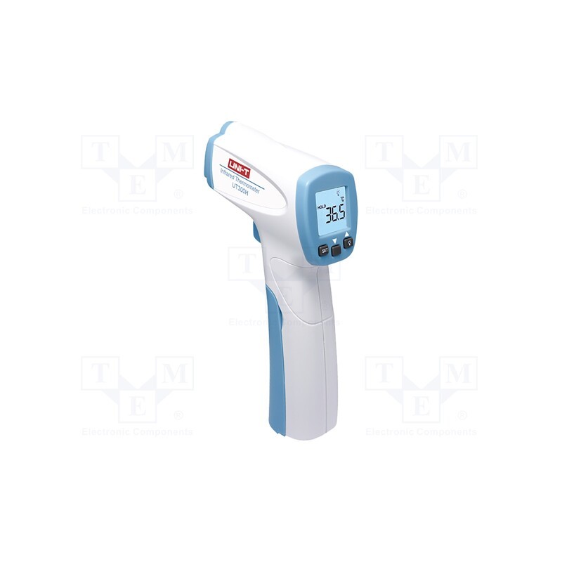 1 pcs x UNI-T - UT300H - Infrared thermometer, LCD, 32÷42.9°C, Accur.(IR): ±0,3%