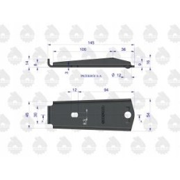 Lever that turns off the C 360 relay drive