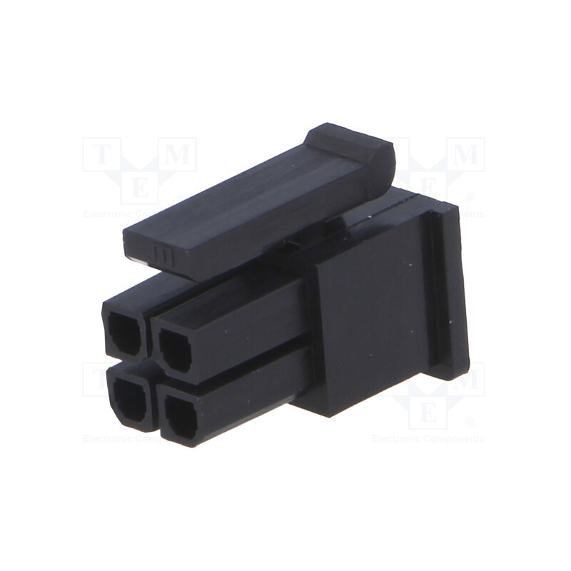 2 pcs x Amphenol Communications Solutions - MF30-HFD1-04 - Plug, wire-board, female, MF30, 3mm, PIN: 4, w/o contacts, for cable