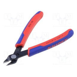 1 pcs x KNIPEX - 78 81 125 - Pliers, side,cutting,precision, 125mm, without chamfer