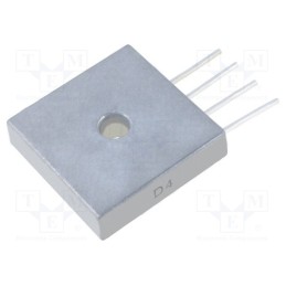 1 pcs x DIOTEC SEMICONDUCTOR - KBPC2506I - Bridge rectifier: single-phase, Urmax: 600V, If: 25A, Ifsm: 270A