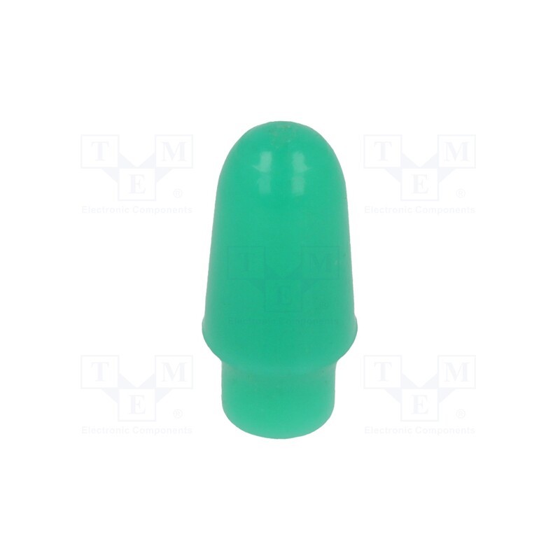 1 pcs x KNITTER-SWITCH - C 1106 - Cap, push-in, Mat: PVC, Body: green, Illumin: none, MTA