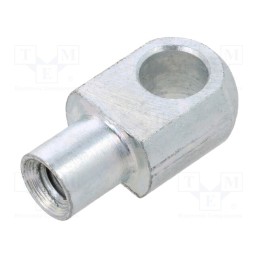 1 pcs x PNEUMAT-HG CH M6 - Mounting element for gas spring, Mat: zinc plated steel, 8.5mm