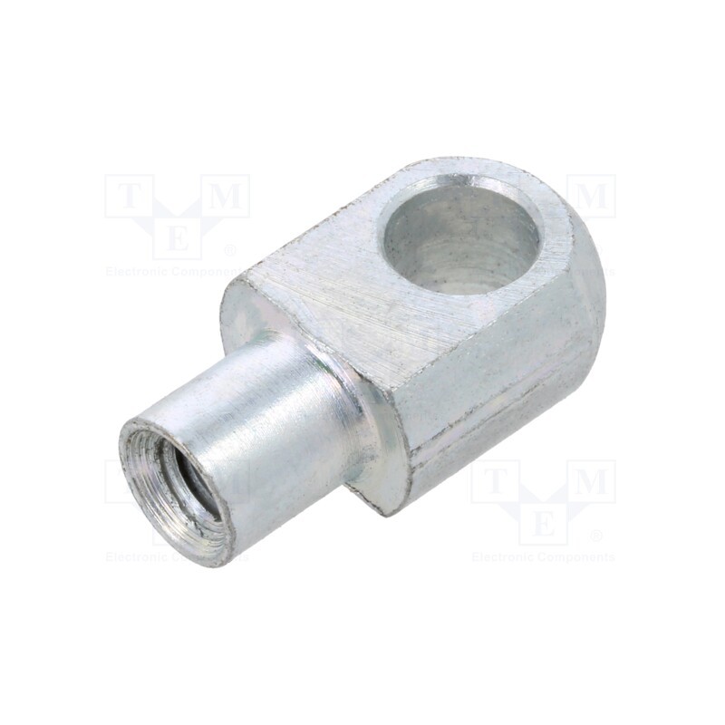 1 pcs x PNEUMAT-HG CH M6 - Mounting element for gas spring, Mat: zinc plated steel, 8.5mm