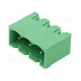 2 pcs x AMPHENOL ANYTEK - OQ0354500000G - Pluggable terminal block, 5.08mm, ways: 3, straight, socket, male