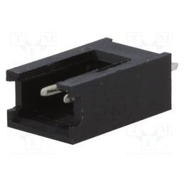 2 pcs x TE Connectivity - 280370-1 - Socket, wire-board, male, AMPMODU MOD II, 2.54mm, PIN: 2, THT