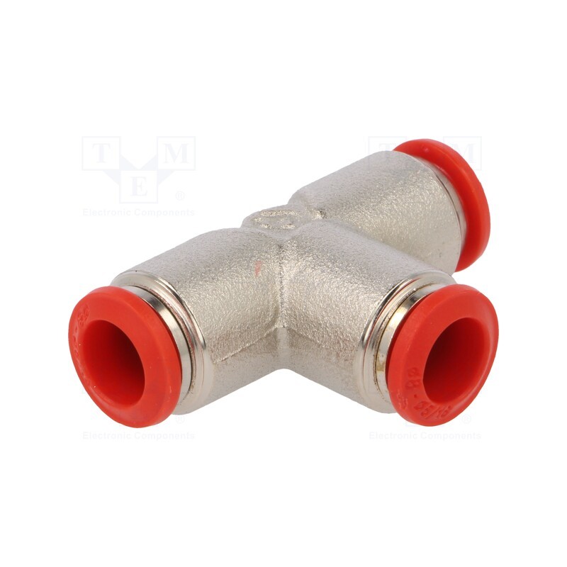 1 pcs x AIGNEP-50230 8 - Push-in fitting, T-tap splitter, -0.99÷20bar, Gasket: NBR rubber