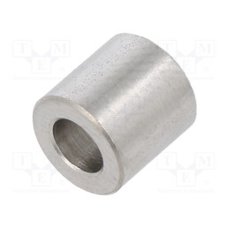 5 pcs x DREMEC - 348/4,3X08 - Spacer sleeve, 8mm, cylindrical, stainless steel, Out.diam: 8mm