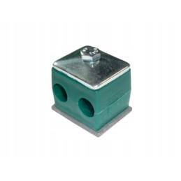 Double clamp fi 2x12mm for mounting the hydraulic pipe