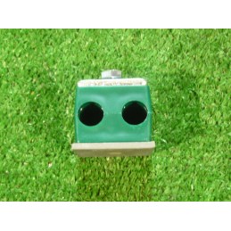 Double clamp fi 2x12mm for mounting the hydraulic pipe