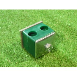 Double clamp fi 2x12mm for mounting the hydraulic pipe