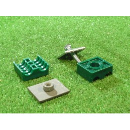 Double clamp fi 2x12mm for mounting the hydraulic pipe