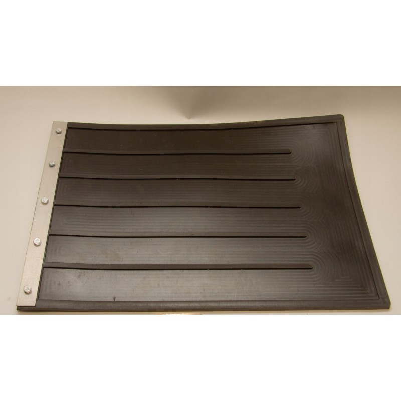 Rubber rear mudguard with C360 fittings