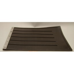 Rubber rear mudguard with C360 fittings