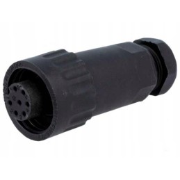 Weipu 7pin female plug soldered 7 8 5mm 10a l