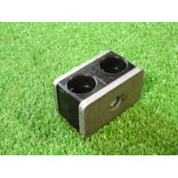 Double clamp fi 2x18mm for mounting the hydraulic pipe