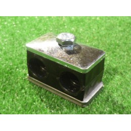 Double clamp fi 2x16mm for mounting the hydraulic pipe
