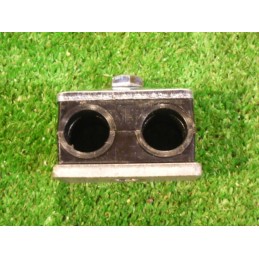 Double clamp fi 2x16mm for mounting the hydraulic pipe