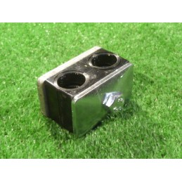 Double clamp fi 2x16mm for mounting the hydraulic pipe