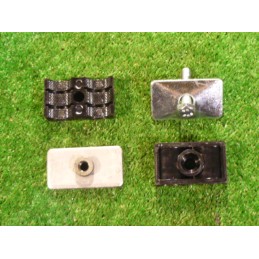 Double clamp fi 2x16mm for mounting the hydraulic pipe